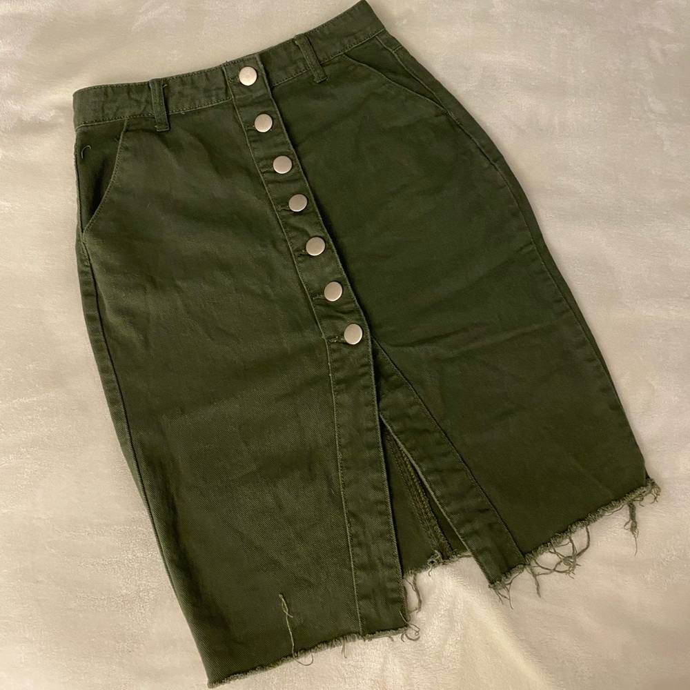 Forever 21 jean skirt